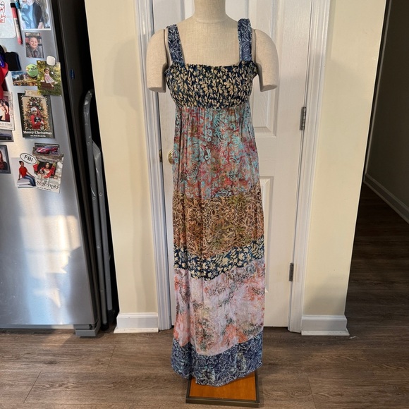 frivolous Dresses & Skirts - Frivolous by La Blend Boho Maxi Dress Medium Handmade 100% Cotton